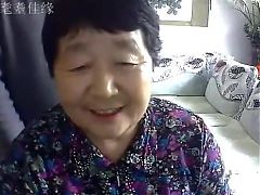 Chinese old couple in the living room obscene live sex 01